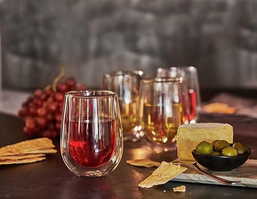 Miniatura 7 de ZWILLING J.A. Henckels - Juego de copas de vino tinto de doble pared, 12 onzas líquidas