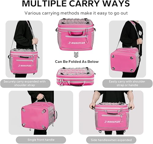 Miniatura 48 de Bolsa impermeable de PVC para cubierta de paddleboard, 40 latas Sup Deck Cooler Bag,Bolsa enfriadora para paddleboard,Bolsa térmica para lonchera