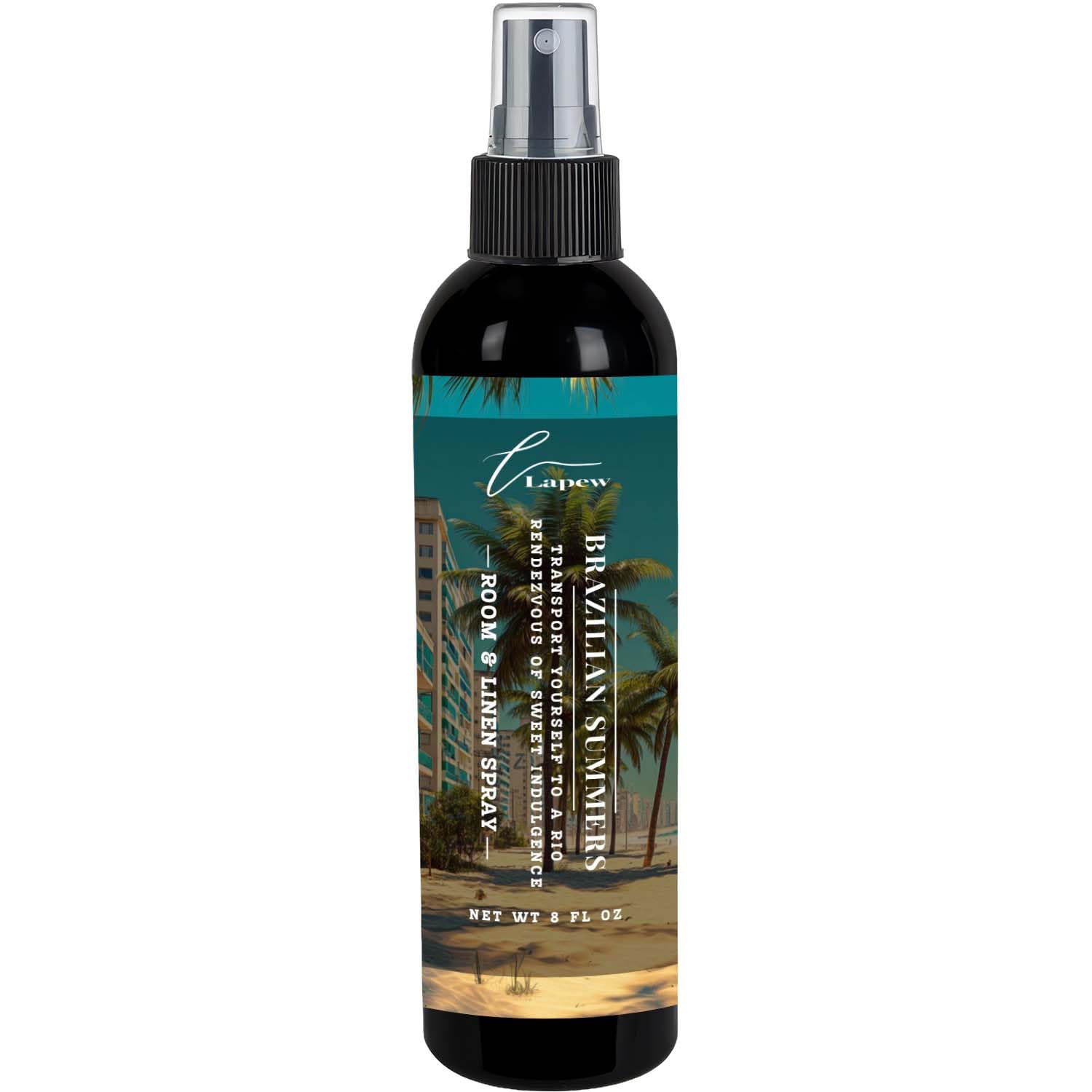 Lapew Room & Linen Spray | Fragrance Mist for Home, Car & Office | Fabric & Air Freshener | Neutralizing Mist | Made in USA | Brazilian Summers