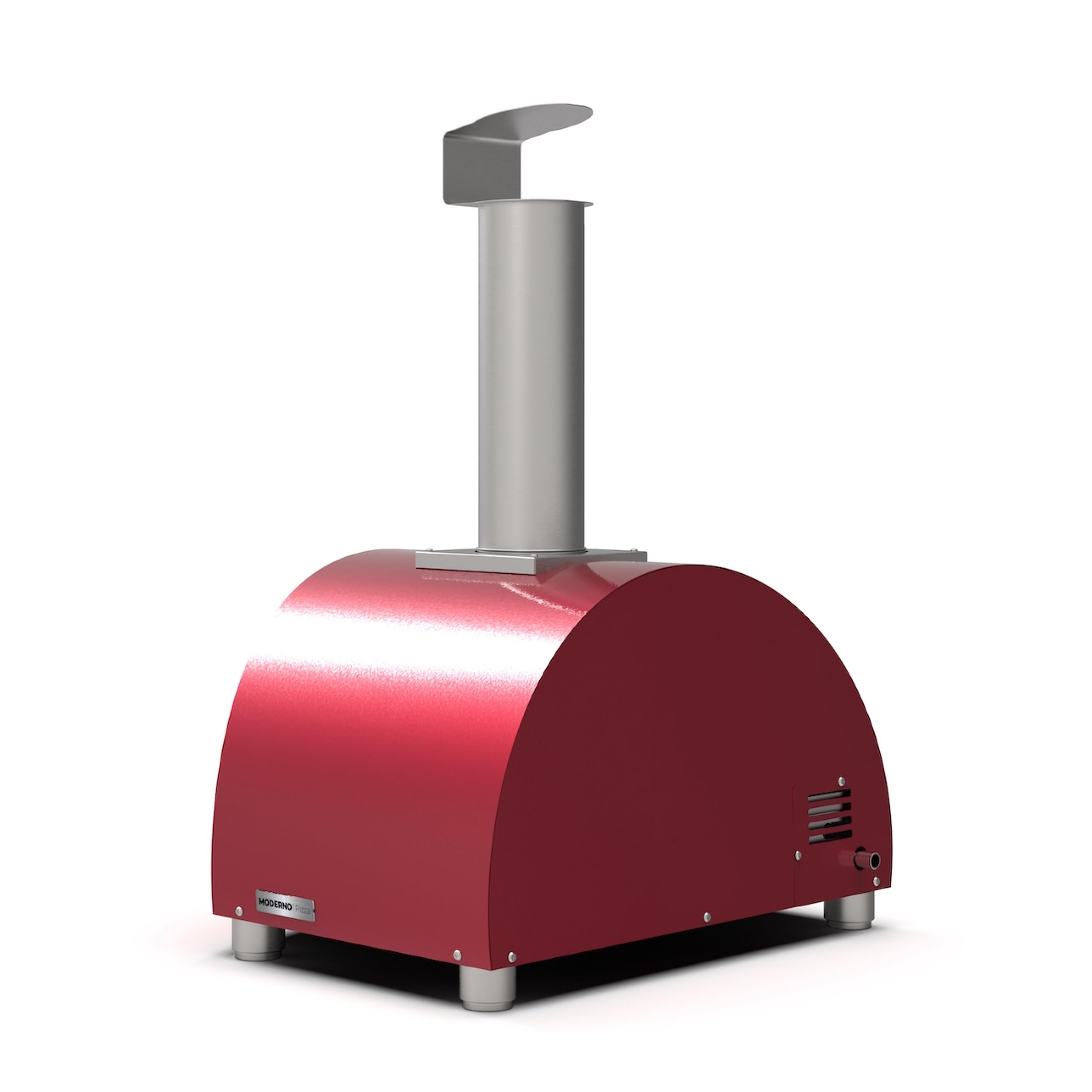 Alfa Forni Barbecue à gaz de la marque modèle moderne 1 Pizza Gas Antique Red