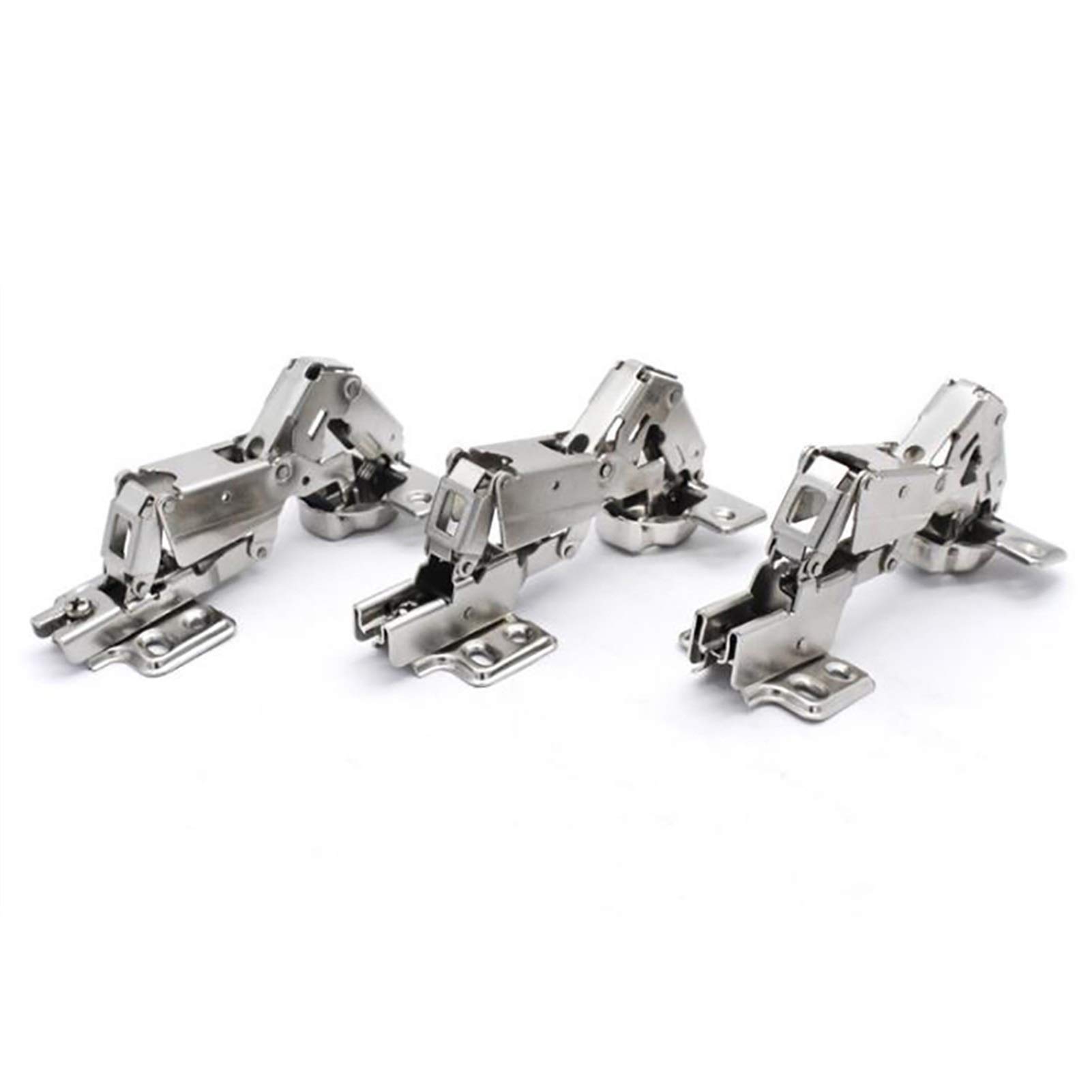 165° Hinge with Large Angle Folding Opening Corner Door Hinge for Cabinet Doors Wine Cabinet Doors, DIY Hardware Manufacture(Three piece Set)