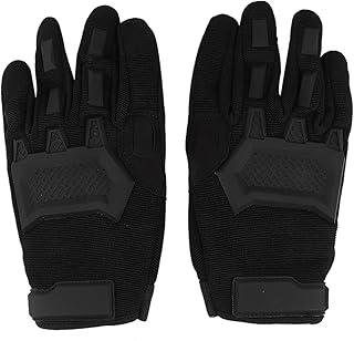 VICASKY 1 Par De Luvas Para Motocicleta Luvas De Bicicleta Luvas De Motocicleta Para Homens Luvas Sem Dedos Luvas Não Esportivas Luvas De Suporte Acolchoadas Fitness Luvas De Dedo Cheio