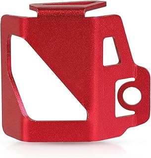 Protezione Serbatoio Freno Posteriore Moto Adatta per FJ-09 MT07 FZ07 MT03 MT 03 MT25 MT-25 Tracer 700 Tracer 900/GT XSR700 XSR900 Misura per YZF-R1M YZF R1 R3 R6 R15 R25 (Rosso)