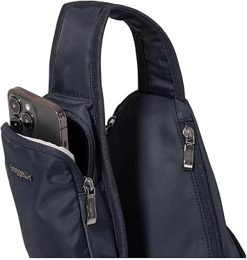 Baggallini Central Park Large Sling - 16.5x8.4 Sling Crossbody Bag with Convertible Adjustable Shoulder Strap