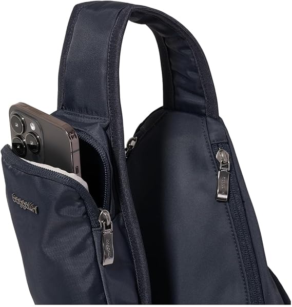 Baggallini Central Park Large Sling - 16.5x8.4 Sling Crossbody Bag with Convertible Adjustable Shoulder Strap