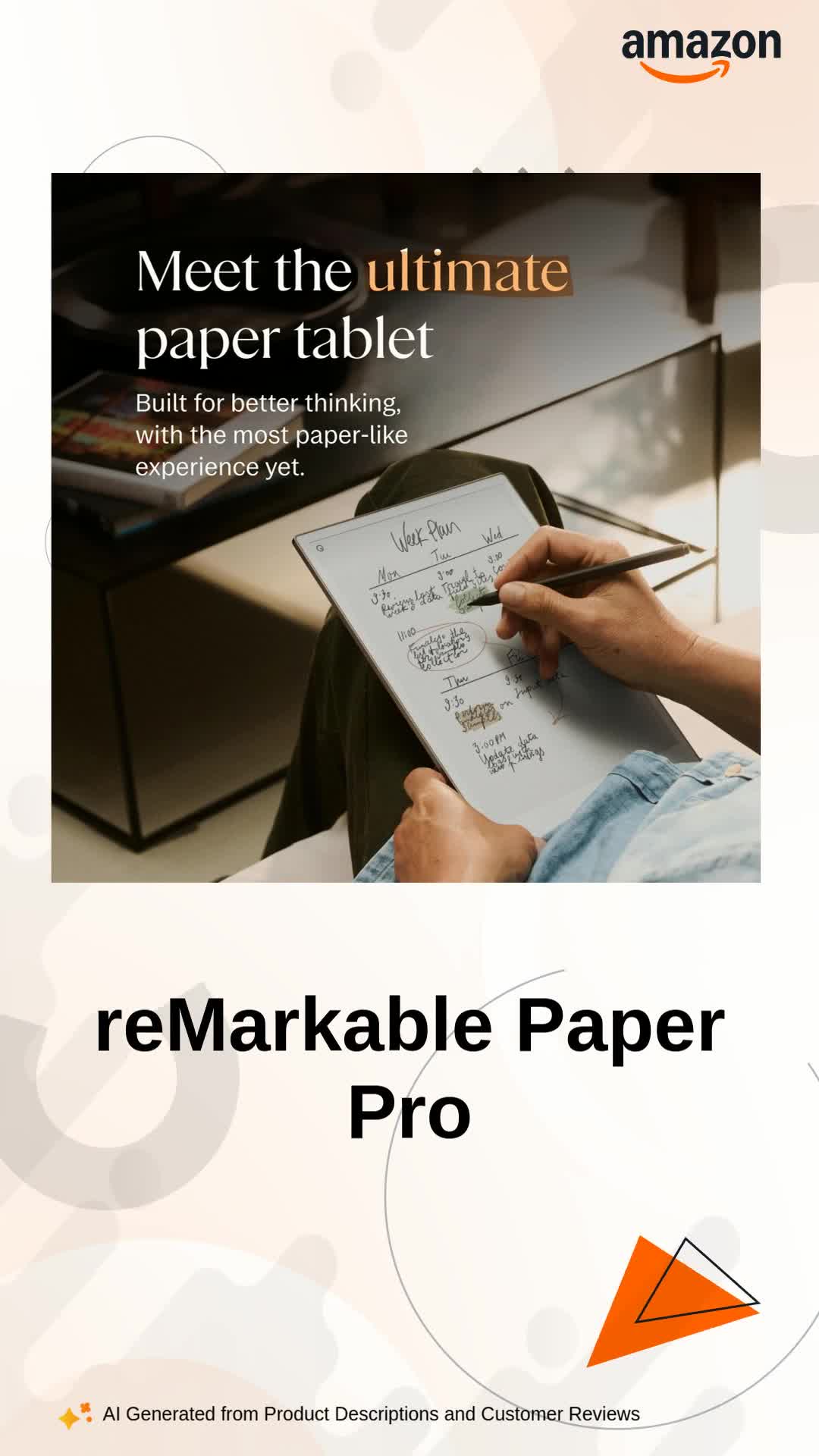 reMarkable Paper Pro Bundle Mosaic Weave 11.8'' Paper Tablet