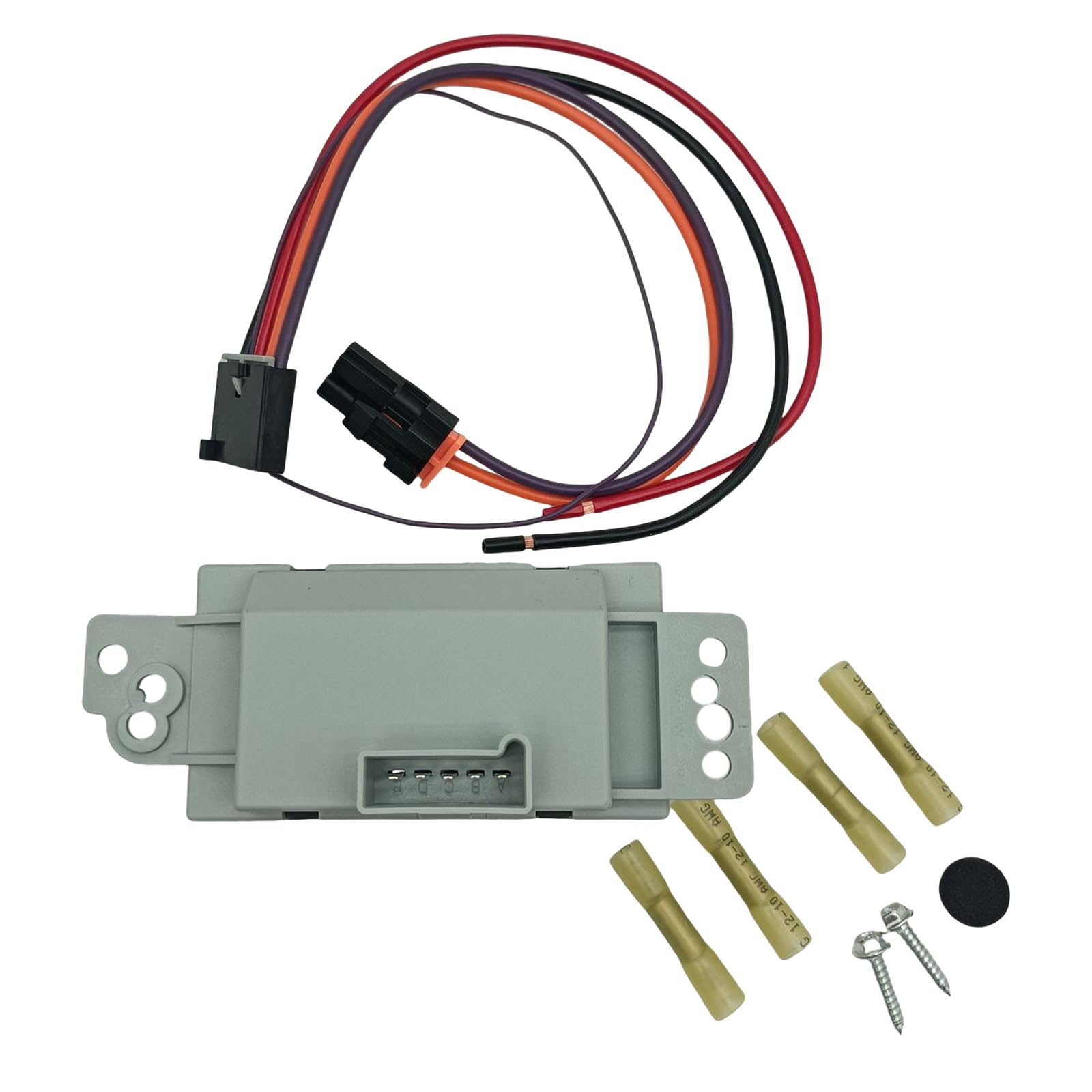 Msioytog Accuracy Airflows Adjust Blower Motor Resistor Erosion Resistant Blower Speed Controllers For Automotives Hvac Speed Control Module