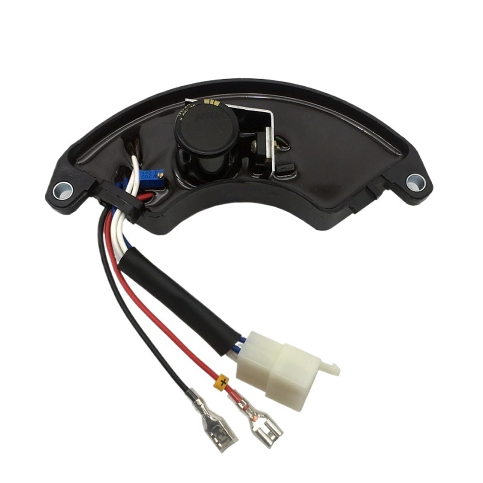 AVR7-1I12R 7kw Generator AVR 1 Phase 6 Wires 400V/220UF Voltage Regulator For 5-8kw Genset 1Pcs