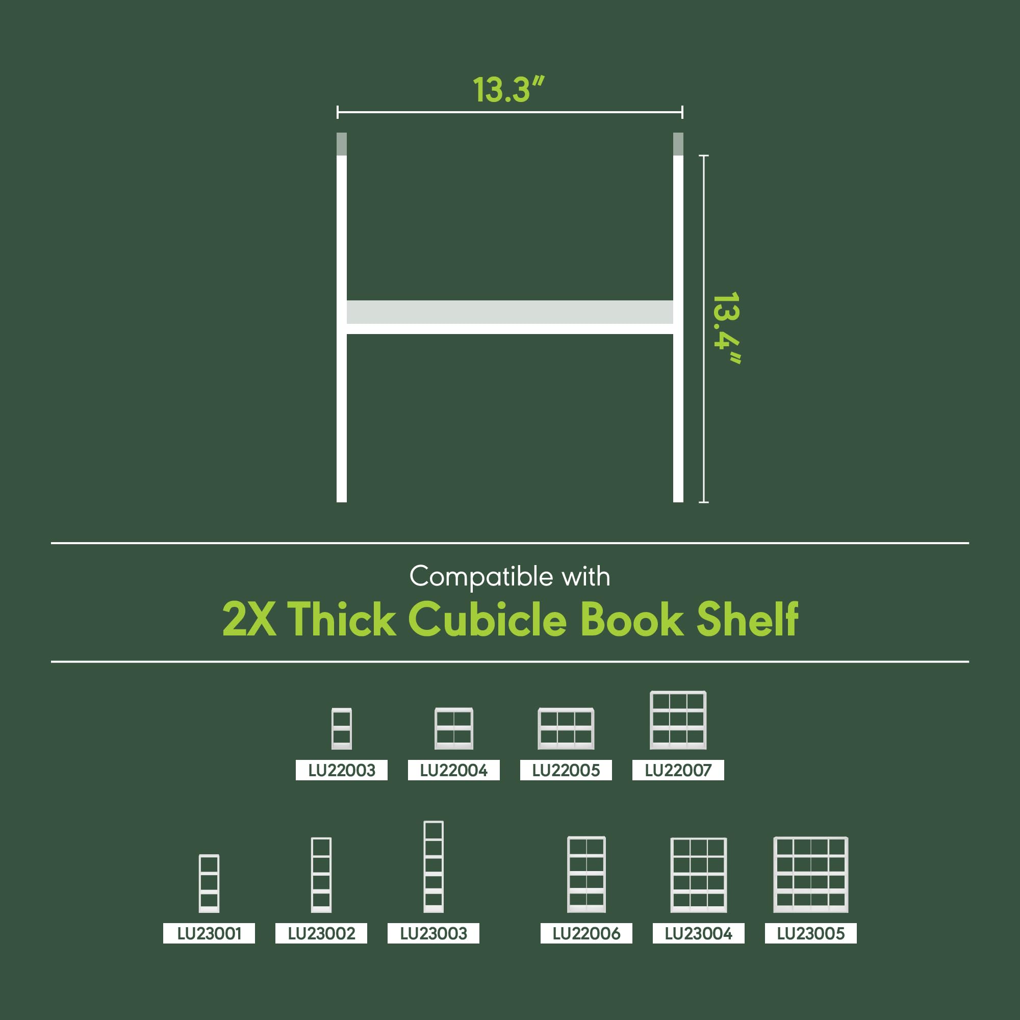 Furinno CUBICLE Inserto Per Cubo, Organizzatore A Ripiano A H, Compatibile Con Cubi Furinno Extra Spessi, Per Organizzazione E Contenimento, Rovere Scuro (Non Adatto Alle Scaffalature IKEA Kallax)