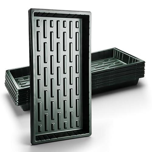 RooTrimmer 10 Pack Heavy Duty 1020 Trays No Holes -