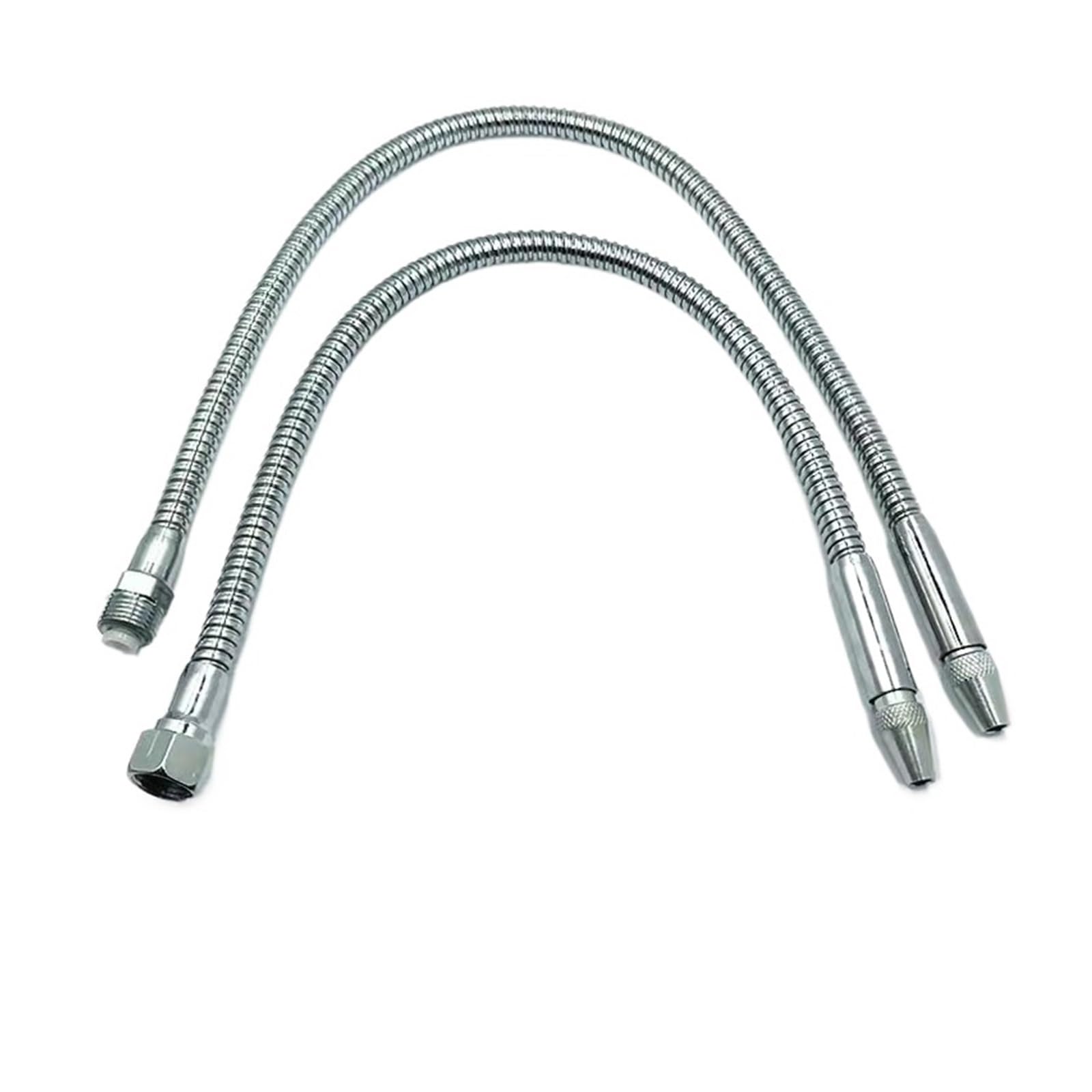 Connettori e tubi flessibili in metallo per rubinetto, tubo di raffreddamento femmina da 600 mm, per applicazioni di acqua e olio, design versatile a prova di perdite