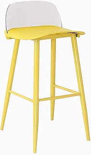 XIAOQIAO Stołki barowe, zestaw 2 stołków o stałej wysokości, blat kuchenny w pubie, wiele kolorów do wyboru, stylowy i nowoczesny design do użytku domowego w barze