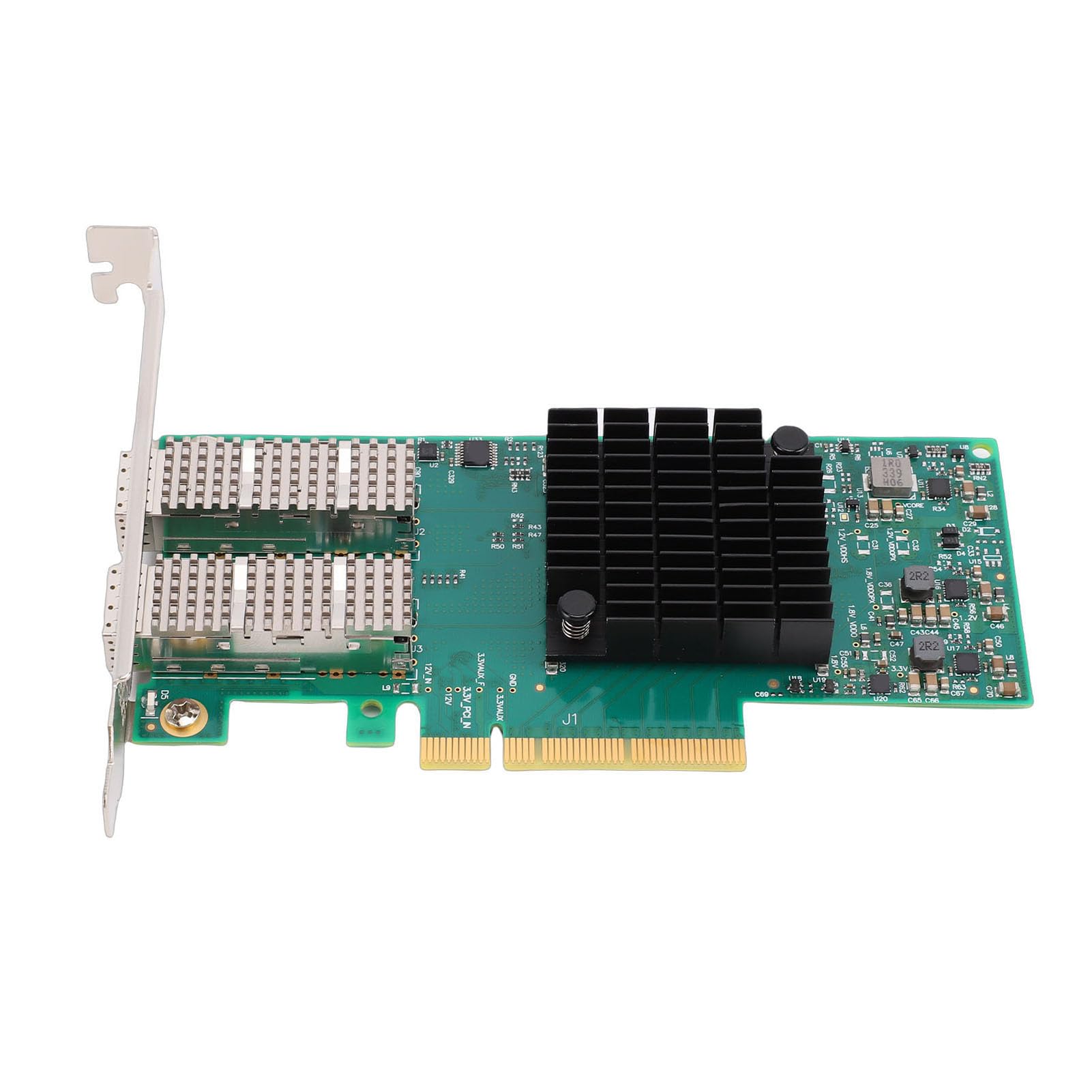 Sxhlseller Scheda di Rete Mellanox ConnectX4 Lx Dual Port 25G SFP28 PCIe, MCX4121A XCAT con Supporto RDMA e SR IOV per Server e Data Center