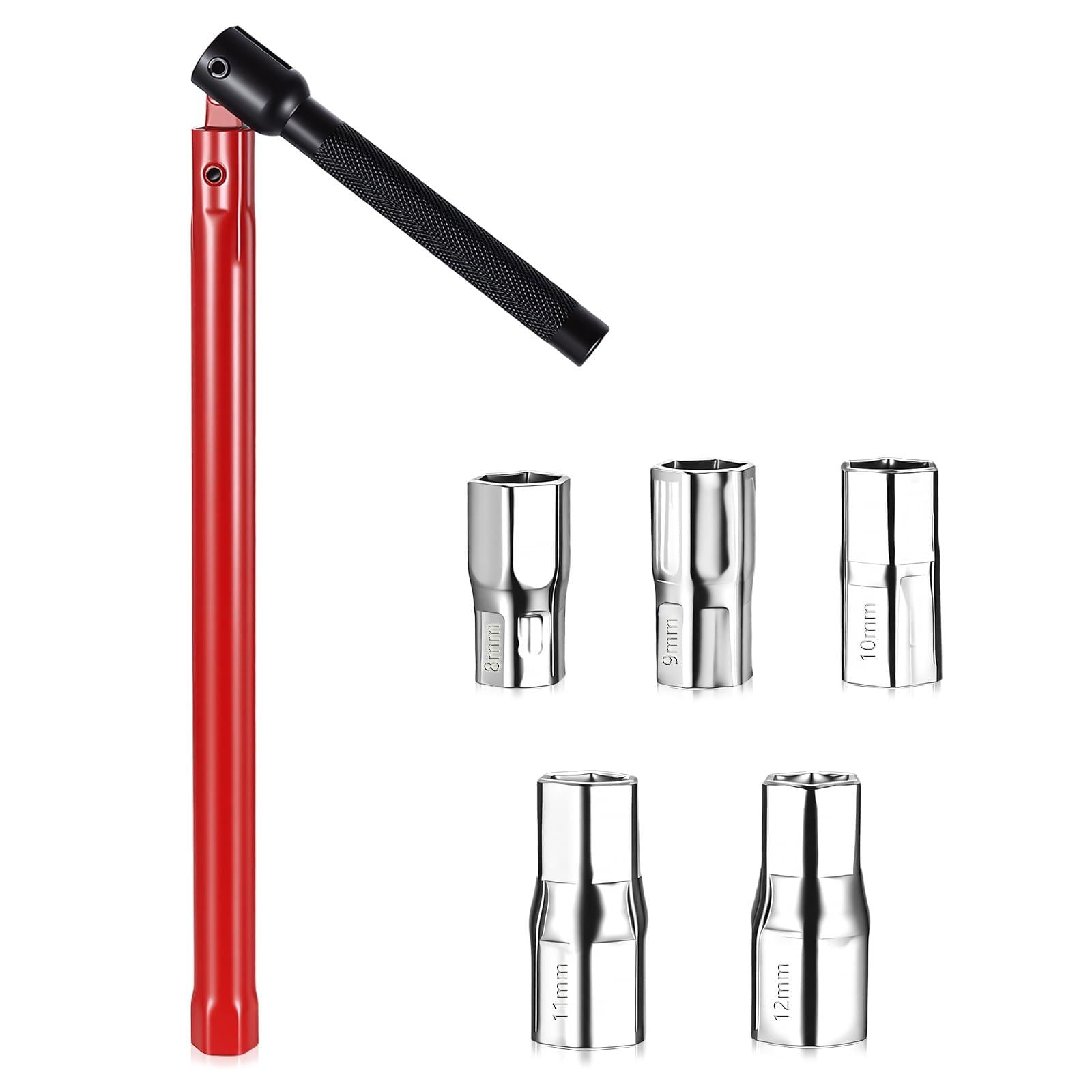8-14 mm socket wrench set for confined spaces, adjustable socket wrench set