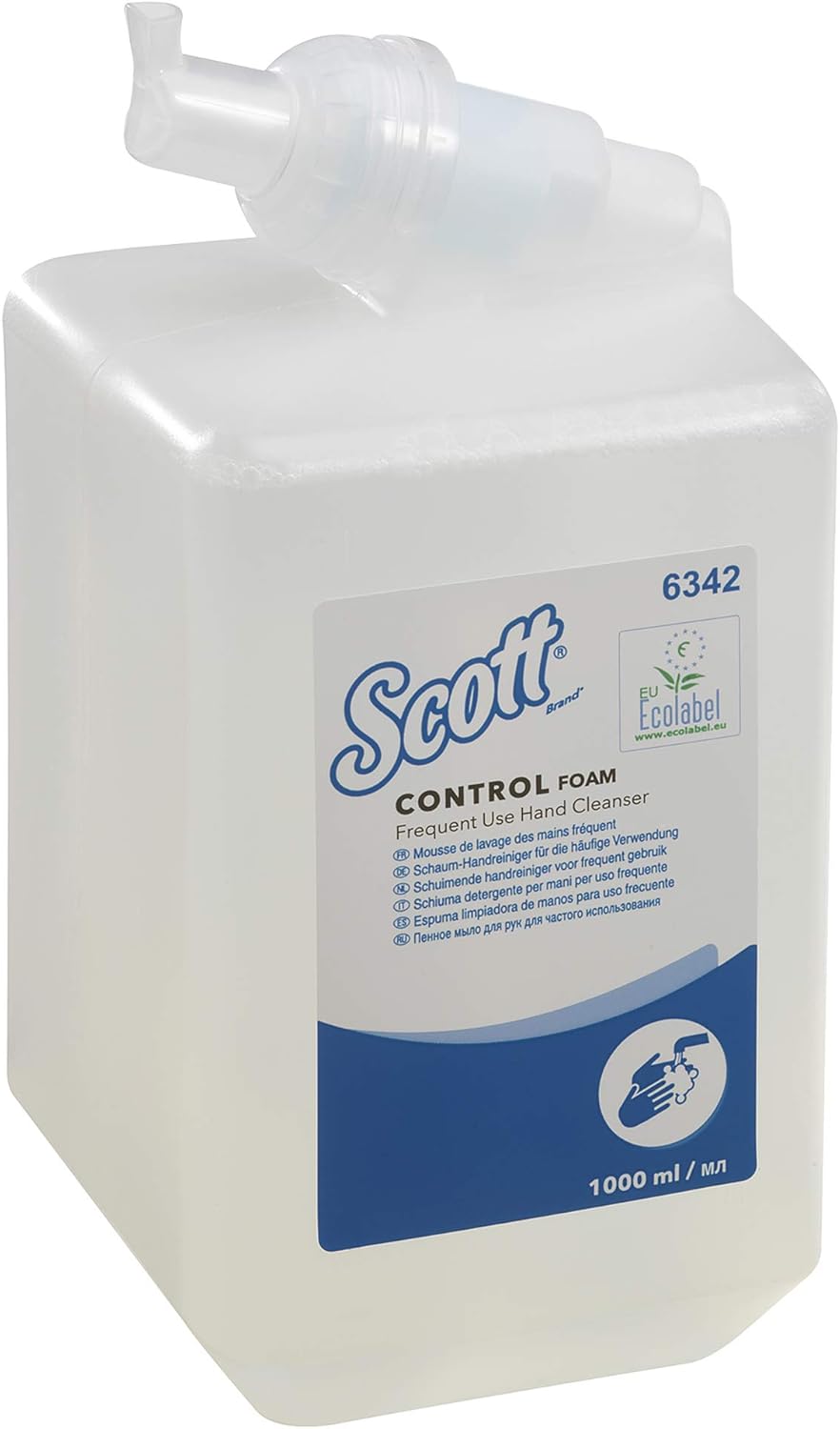 Kleenex Luxury Foam Frequent Use Hand Soap 1 Litre (Pack of 6) Amazon