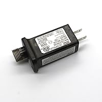 Vista 9 de Transformador LED de 8 modos de luz LED de 6 V, fuente de alimentación de clase 2, transformador de bajo voltaje, adaptador de enchufe de EE. UU.