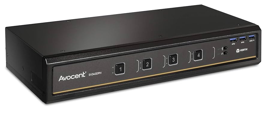 Amazon.com: Vertiv SwitchView Desktop KVM, 4 Port, Single