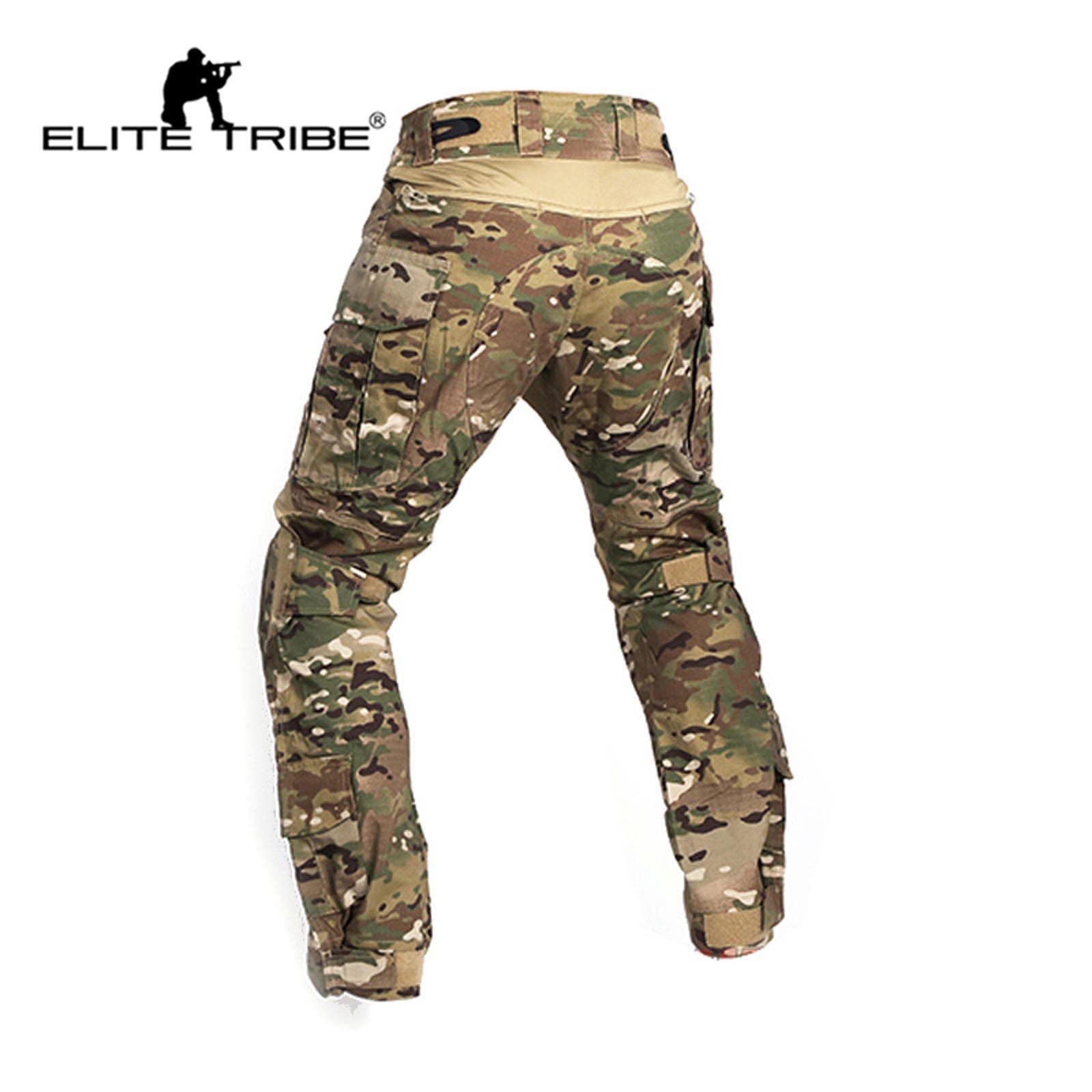 Vêtements militaire de troisième génération pour Paintball, jeu de guerre, bataille, uniforme tactique et rembourrage au genoux Multicam MC, multicam