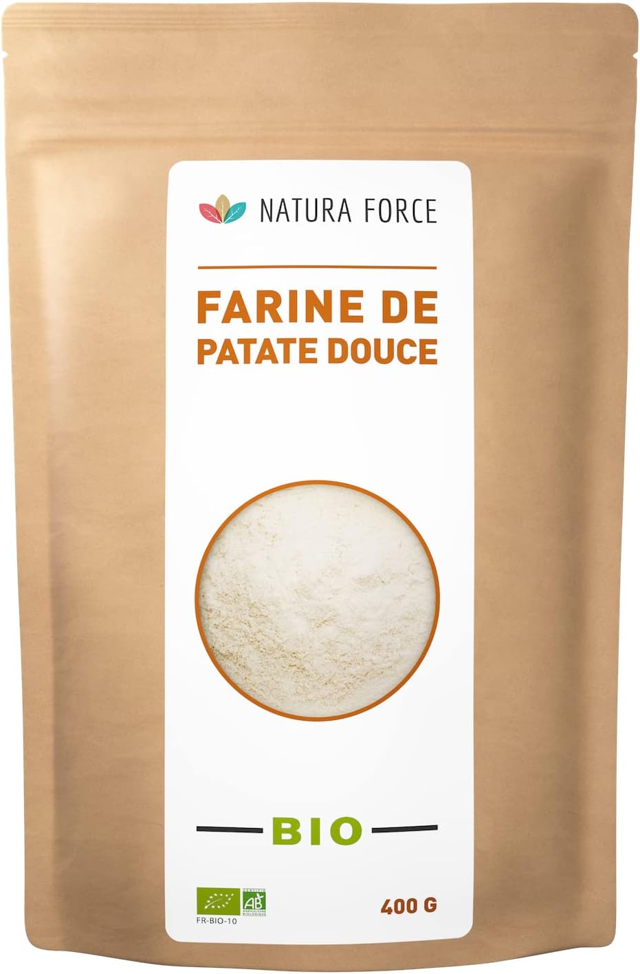 Natura Force Farine de Patate Douce 100 Bio Sans Gluten et Sans OGM Agriculture