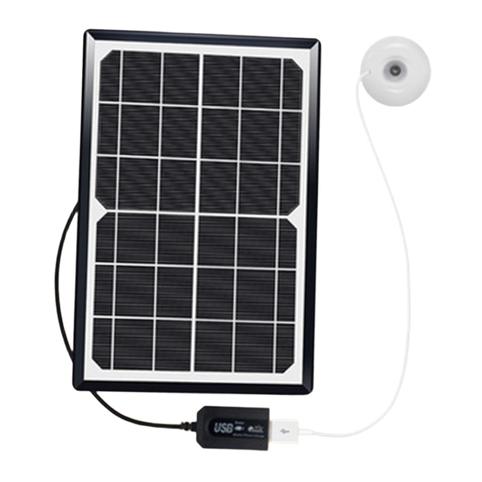 Mini Solar Panel Humidifier Float Water Humidifier for Office Travel Home 5V 6W-image-0