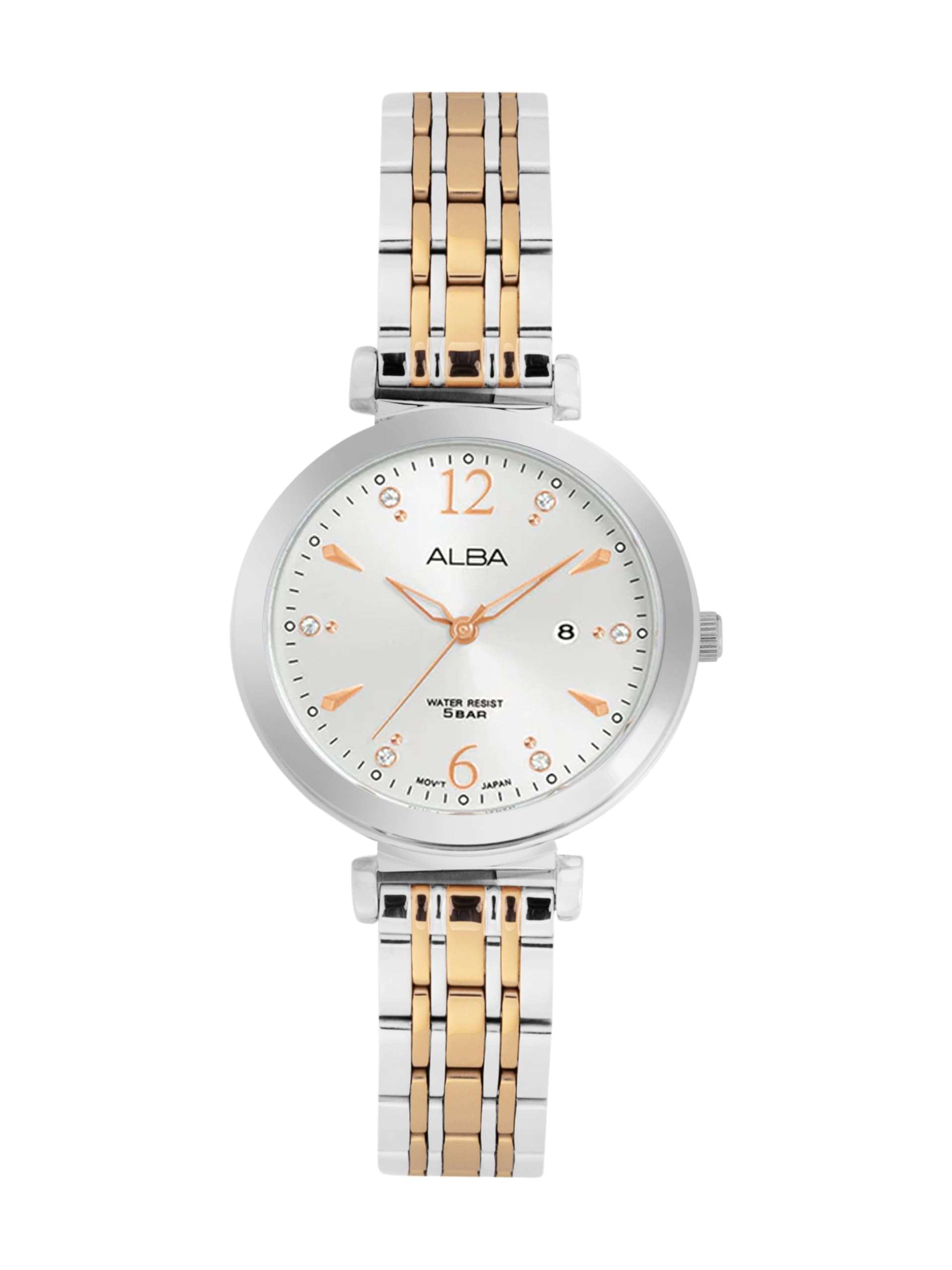 Alba Stainless Steel Women Analog Wristwatch Ah7Bv9X1, White Dial, Silver Band (B0CD823657) Amazon Price History, Amazon Price Tracker