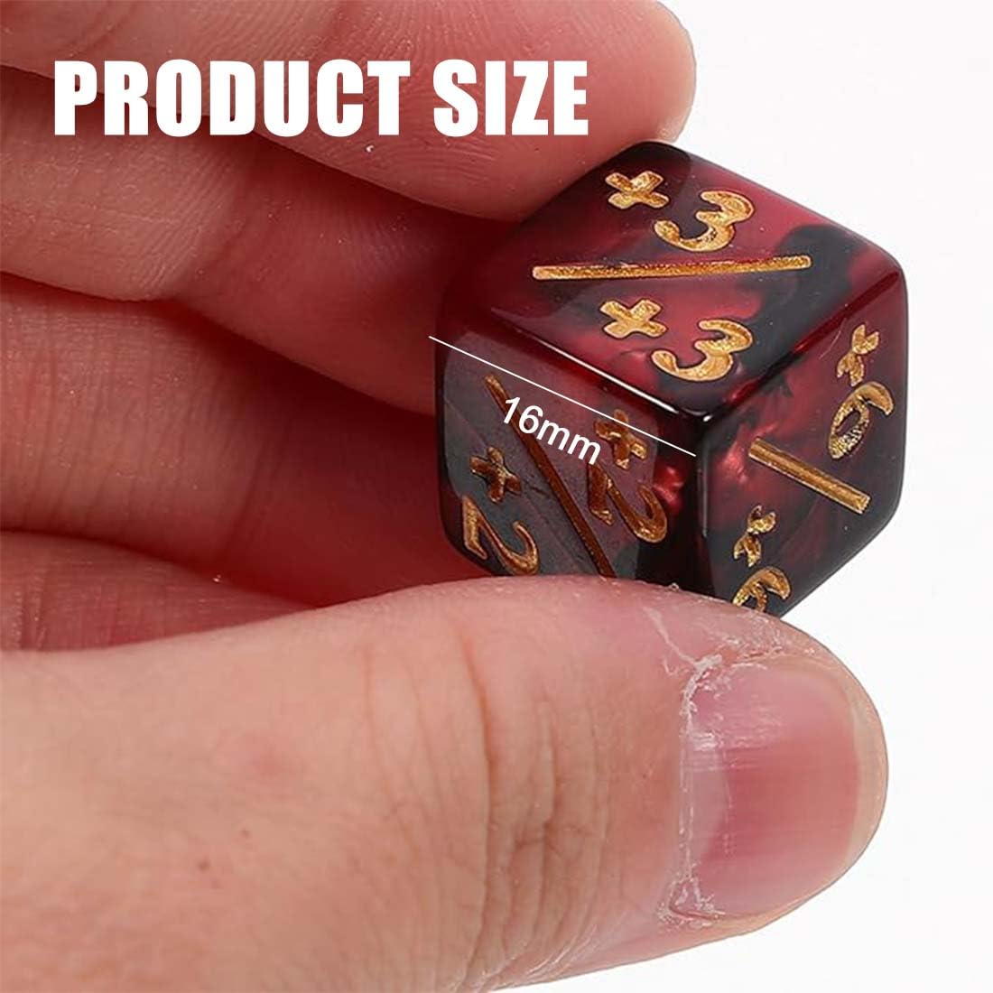 12 pezzi contatori dadi, dadi D6, dadi fedeltà con sacchetti, compatibile con MTG, CCG, accessori per gioco di carte