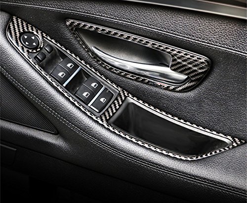 Amazon | カーボンファイバーインテリア車のドア窓スイッチボタン