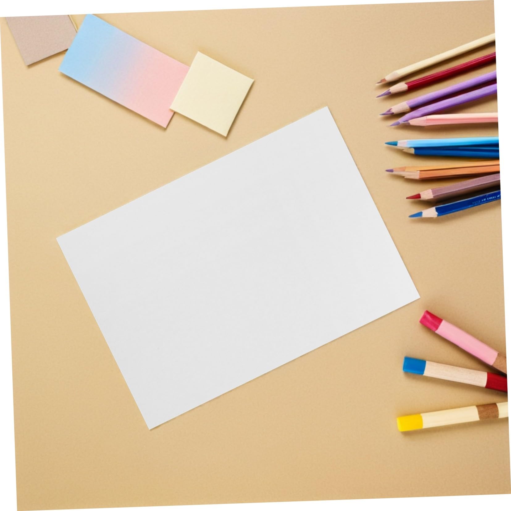 Blocco per Acquerelli per Disegnare A4 Bianco, 100 Pezzi | Carta per Arti e Mestieri, Carta Artistica per Ragazzo Ragazza, Decorazioni Scuola