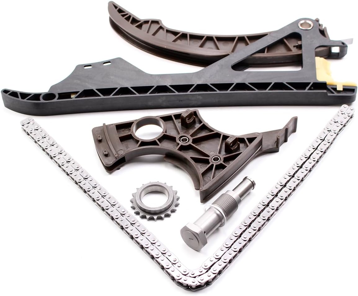 AUCERAMIC N54 Timing Chain Kit Fit for BMW 2007-2016 135i 335i 335is 335Xi 535i 535Xi 740i 740Li X6 Z4 3.0L L6 N54B30A N53B30A N43B20A