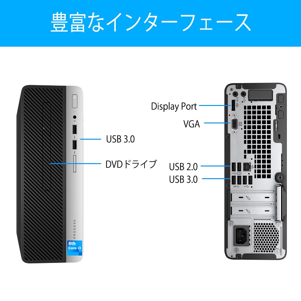 Amazon.co.jp: デスクトップパソコン Hp ProDesk 400G5 SFF Windows11 