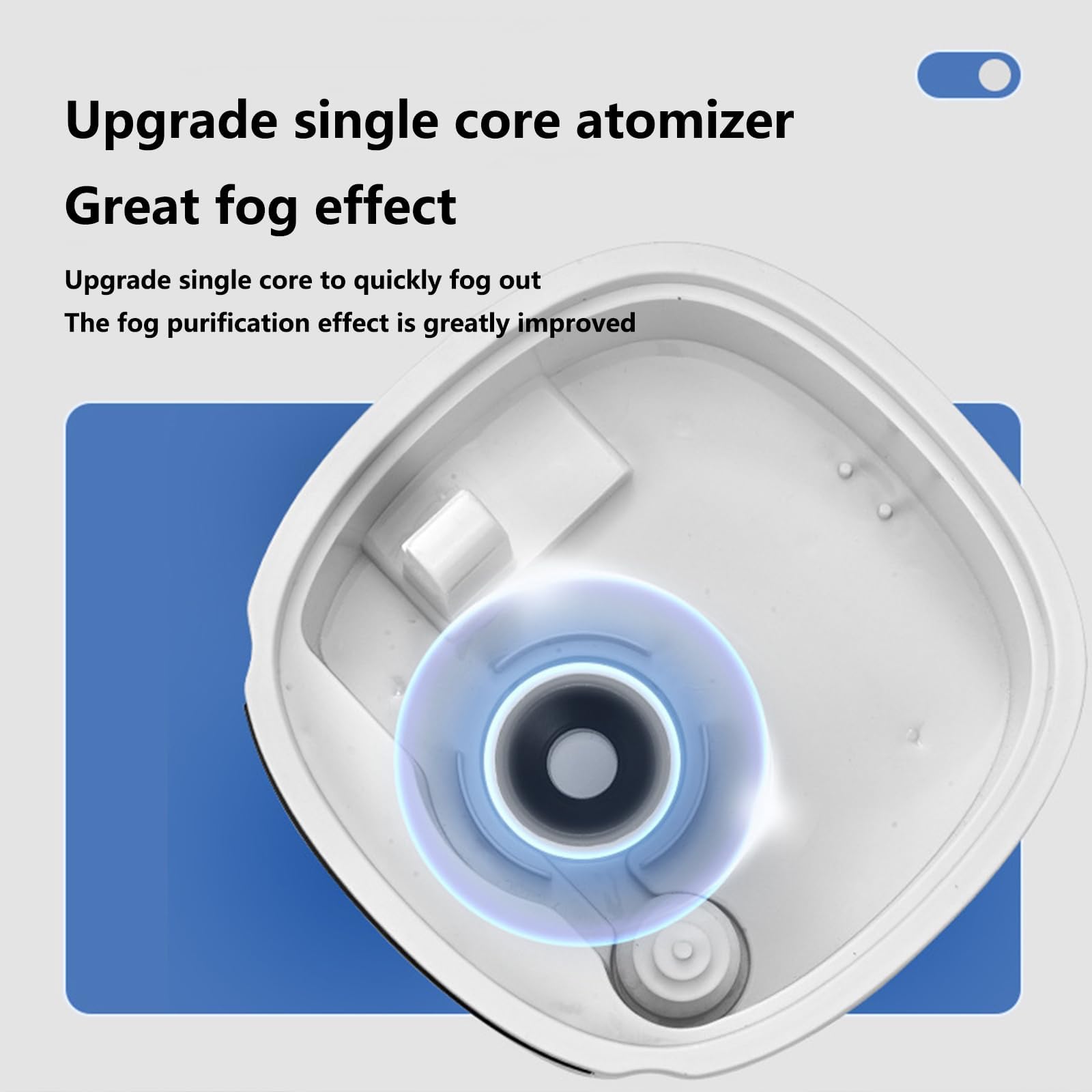 Mobigon Humidifiers for Bedroom Large Room - Smart 6.5L Air Humidifier Large Room with Essential Oil Diffuser, Top Fill Cool Mist Humidifier for Home Bedroom Baby Nursery Whole House Office (Black)