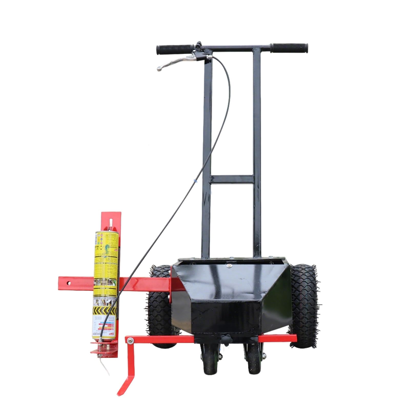 Traccialinee stradali | Traccialinee a Vernice | della Linea 5-18 cm | Maniglia Staccabile | disegnare Linee rette, Curve e Cerchi | Adatto per Strade, ECC. B-Basicmodel