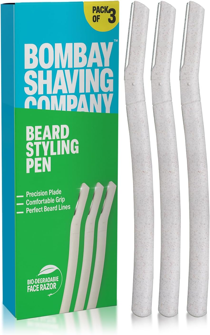 Beard Pen Styler Razor for Men | Reusable Razor | Shaving Razor for Men | Pack of 3