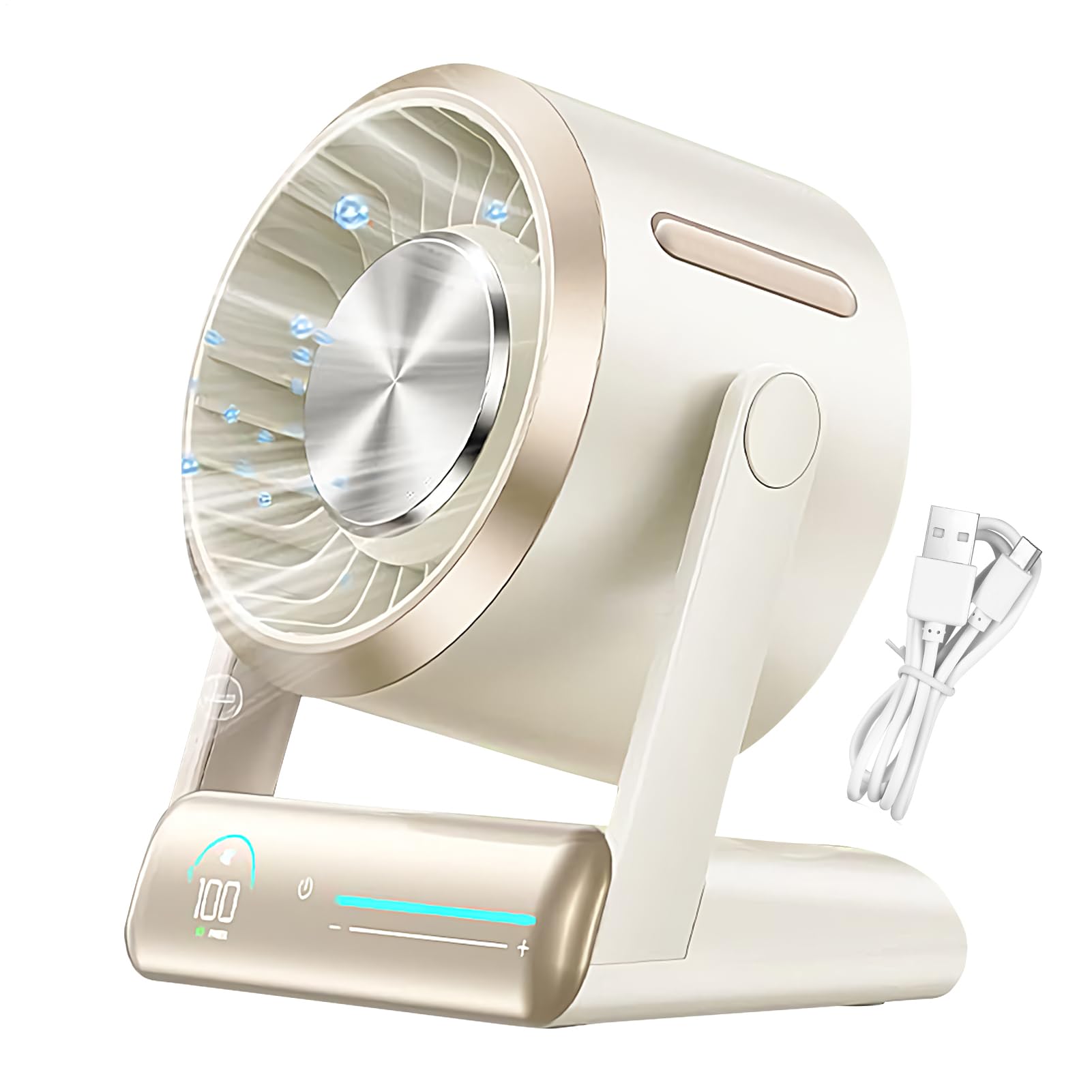 Gadget cool portable pour rester au frais partout avec ce mini ventilateur de bureau
