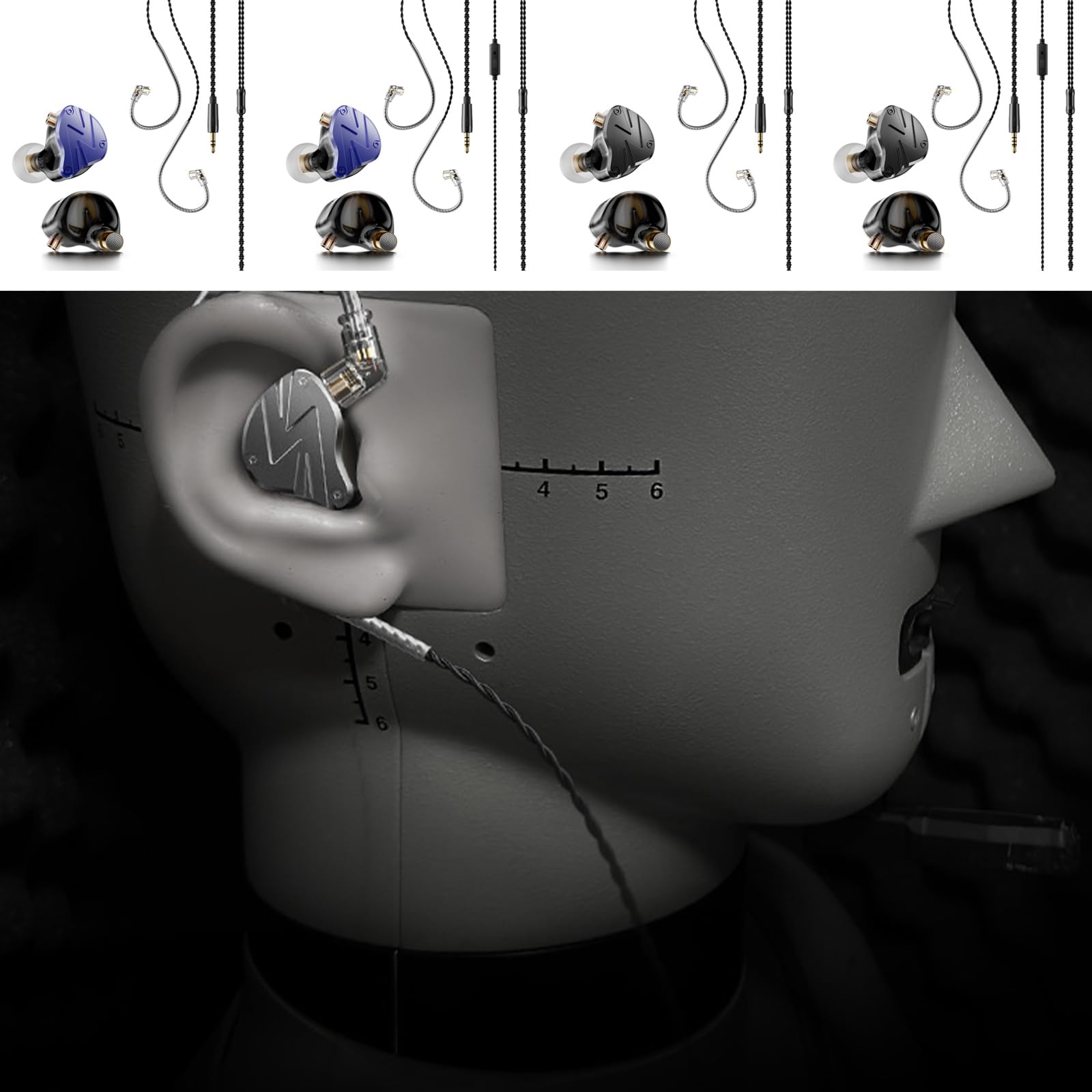 Écouteurs Intra-Auriculaires avec, Gravel Black Standard