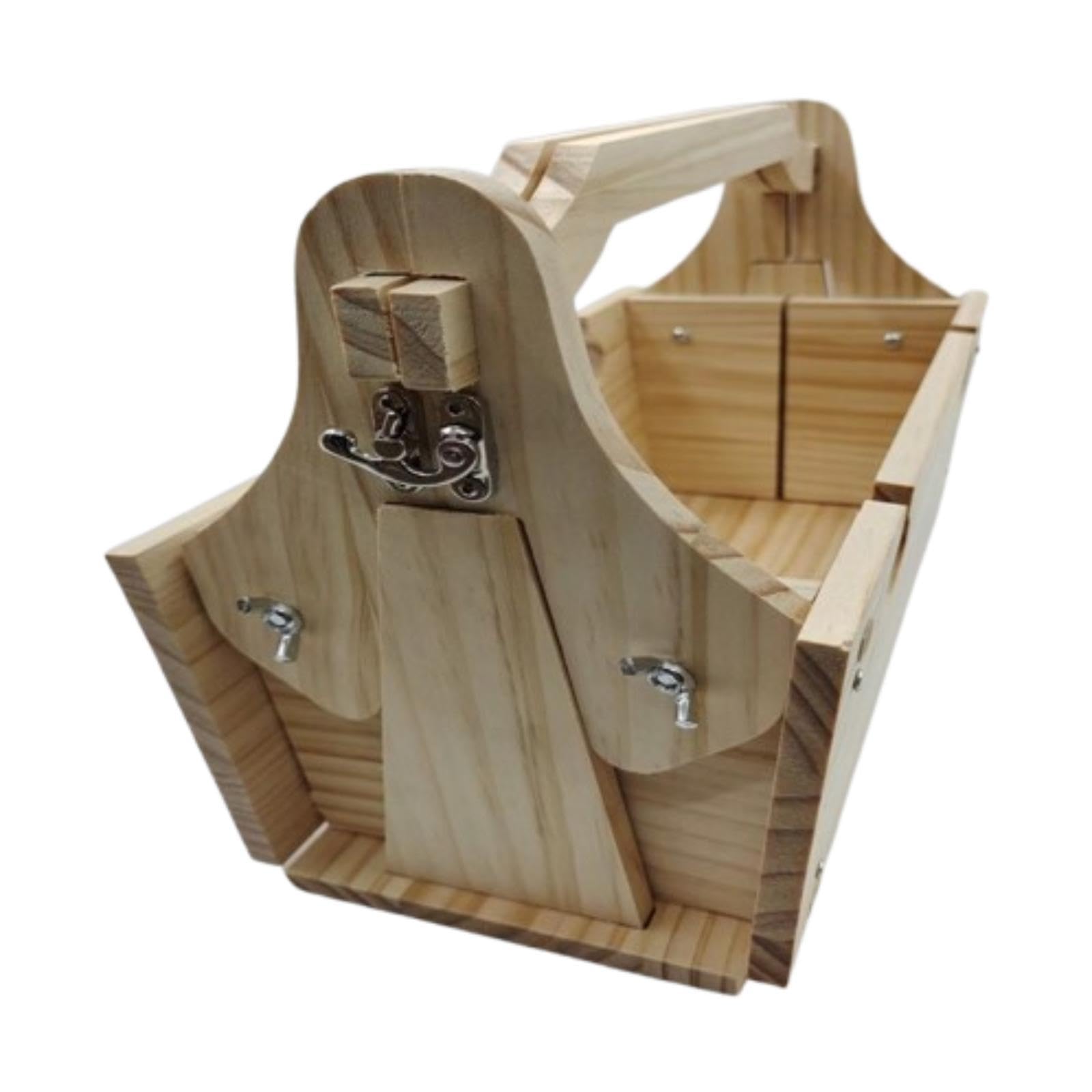Table de portable pliante et support pour verre en bois multifonction et pratique couleur marron clair