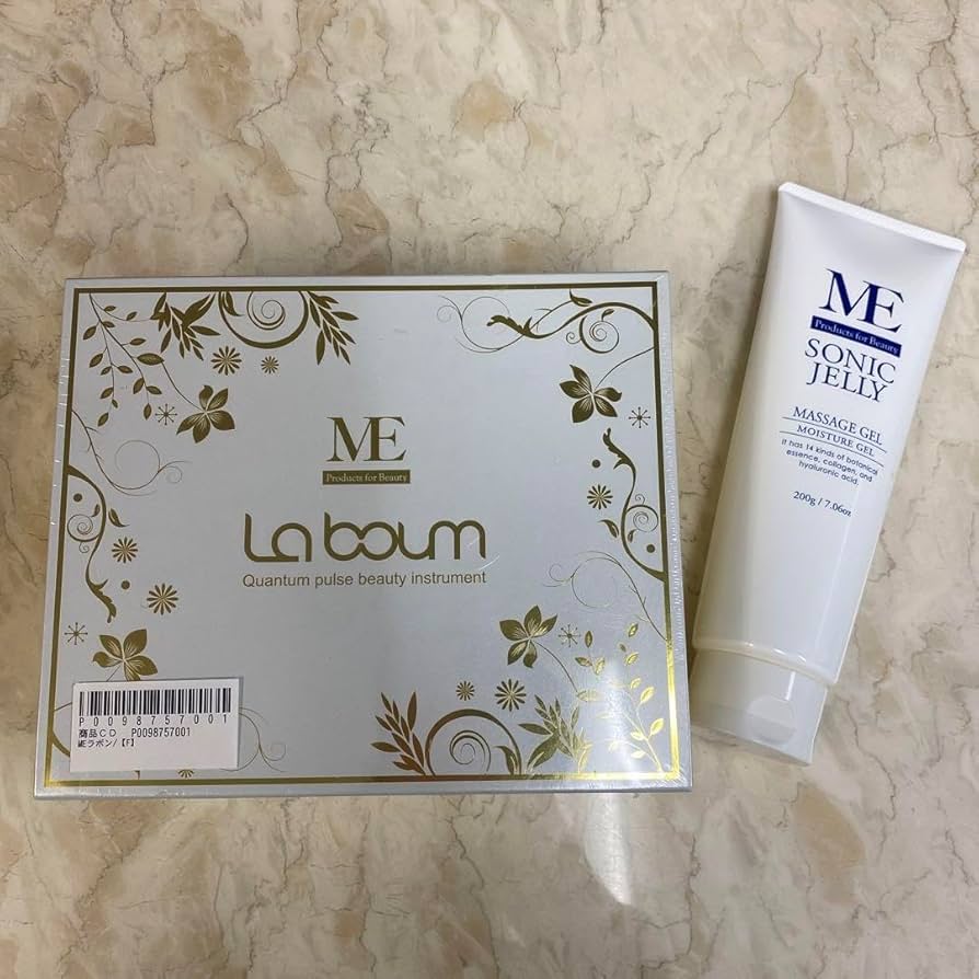 未使用 MEラボン LA BOUM 美顔器 ジェルつき ミラボン IKKOさん IKKOプロデュース MEラボン／MEソニックジェリー 付／美顔器