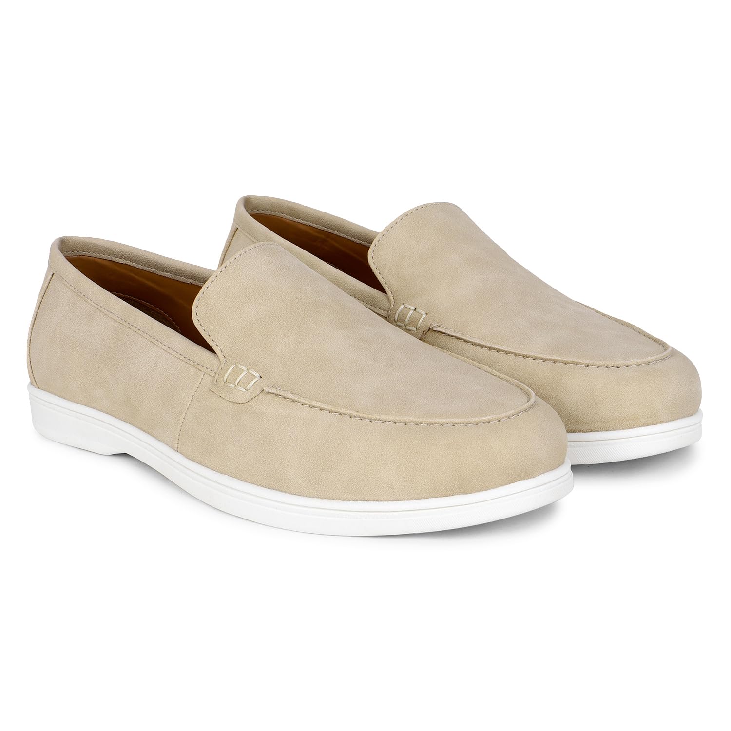 Casual Loafers Shoes for Men l Lightweight & Comfortable with Cushioned Insole PU Upper TPR Sole Lace-Up on Closure (P_MFTW00139)-image-32