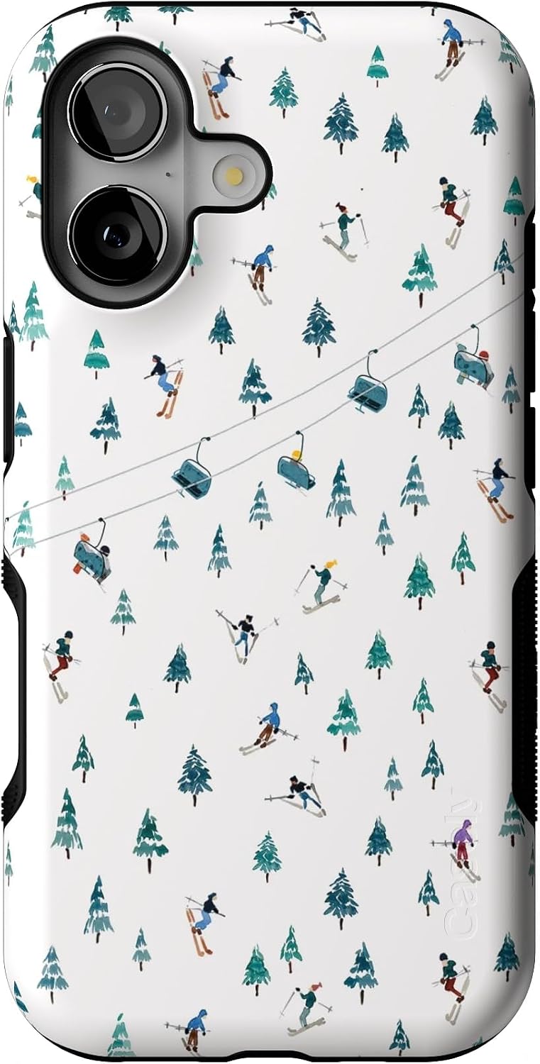 Casely iPhone 17 Case | We've Peaked | Après Ski Mountains | Bold Protective Design | MagSafe Compatible Design