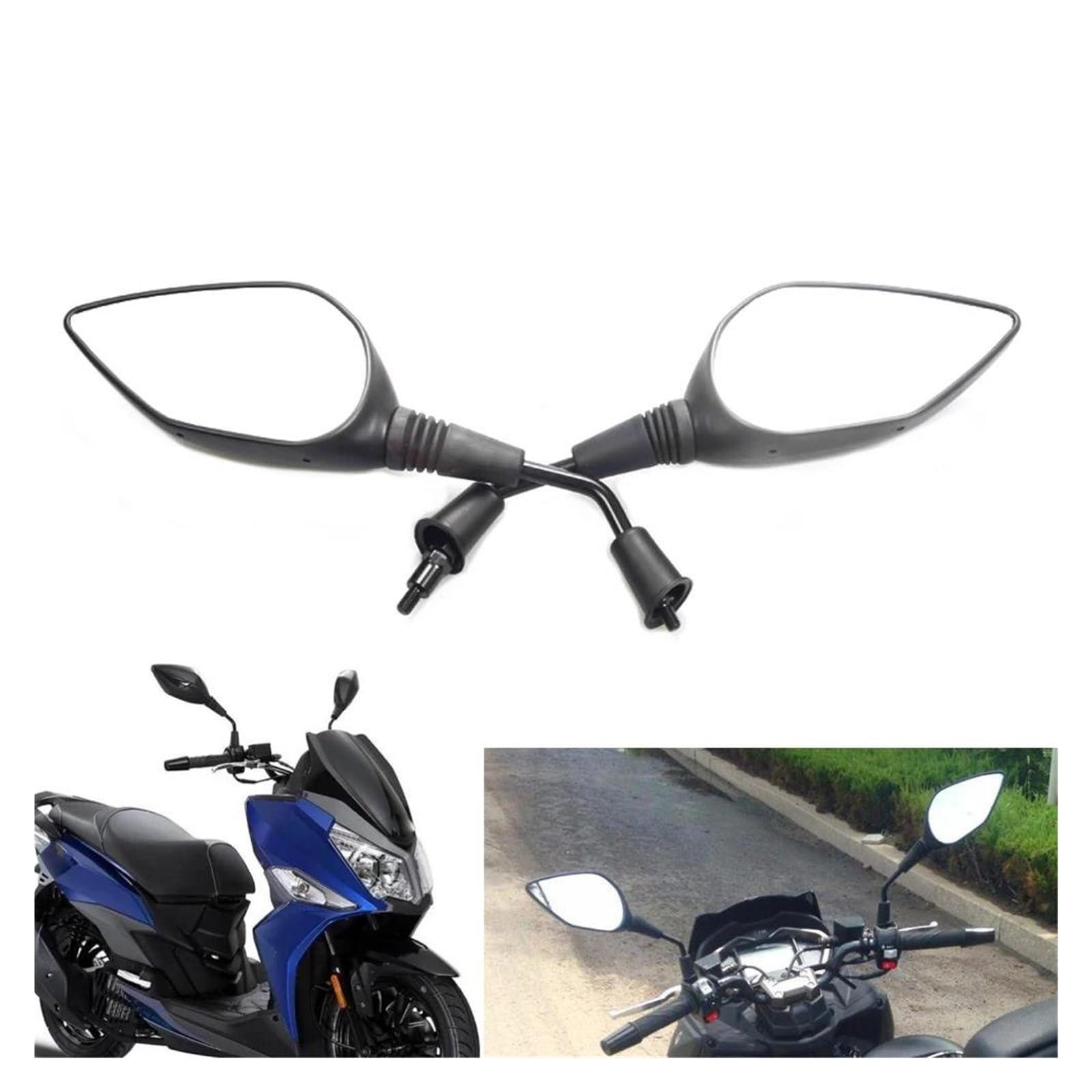 Rétro Rétroviseur 1 Paire Pour S&-ym Pour Jet 14 125/50 / 200