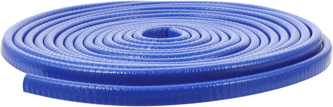 Car Door Guard Strip Mold Decorative Trim Anti-collision Flexible Easy Installation Wind Noise Reduction Seal Effect Blue Molding Protective Edge