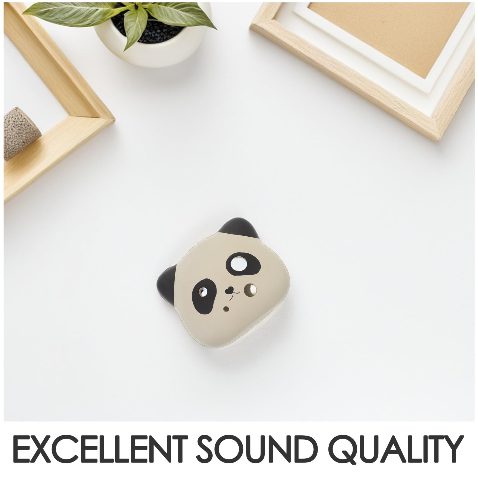 Ocarina Céramique Panda Adorable 6 Trous Tonalité Do Majeur Ac Facile à Apprendre pour Musique la Maison et Présent pour Musiciens