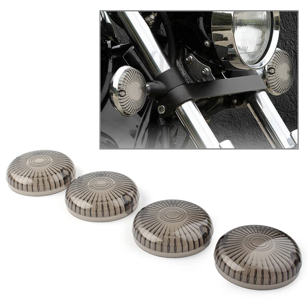 Zhisheng Motorbike LED Indicator Blinker Lamp for Yamaha V-Star XVS650 XVS1100, Road Star, Midnight Star, V-Max, Maxim XJ700, Virago XV250 XV535 XV750 XV1000 All Years