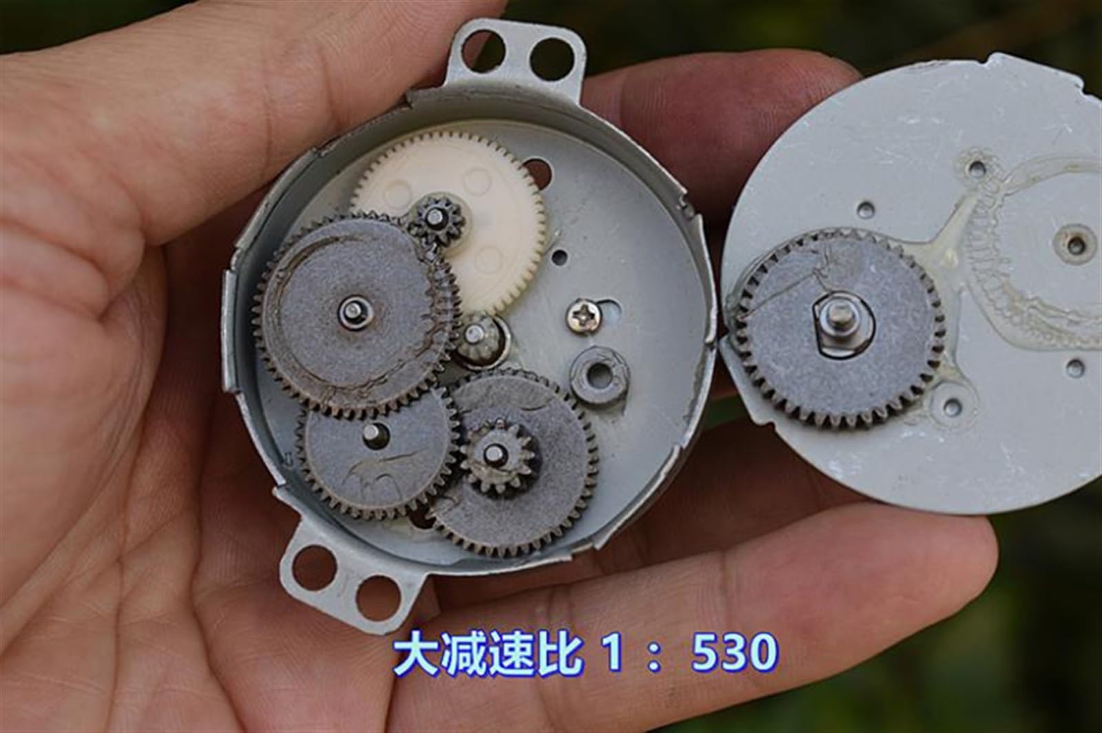 49 MILLIMETRI Mini 500 Motoriduttore DC 5 V 6 V 4 RPM-5 RPM A Lenta Velocità Grande Coppia Micro metallo Riduttore Silenzioso 1 Pz