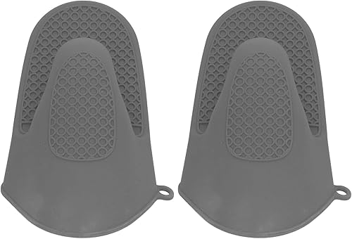 1 par de mini guantes de silicona resistentes al calor, manoplas de cocina para cocina, cocinar y hornear, guantes de silicona resistentes al calor,