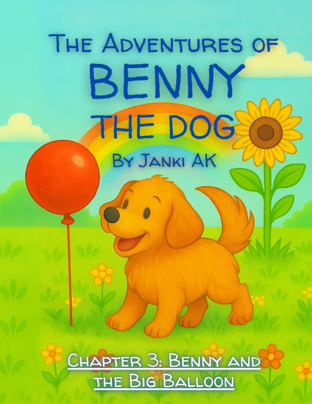 The Adventures of Benny the Dog: Benny and the Big Balloon: A Heartwarming Children's Adventure About Friendship, Sharing, Patience, and Teamwork | Interactive Dog Story Book for Ages 3–8