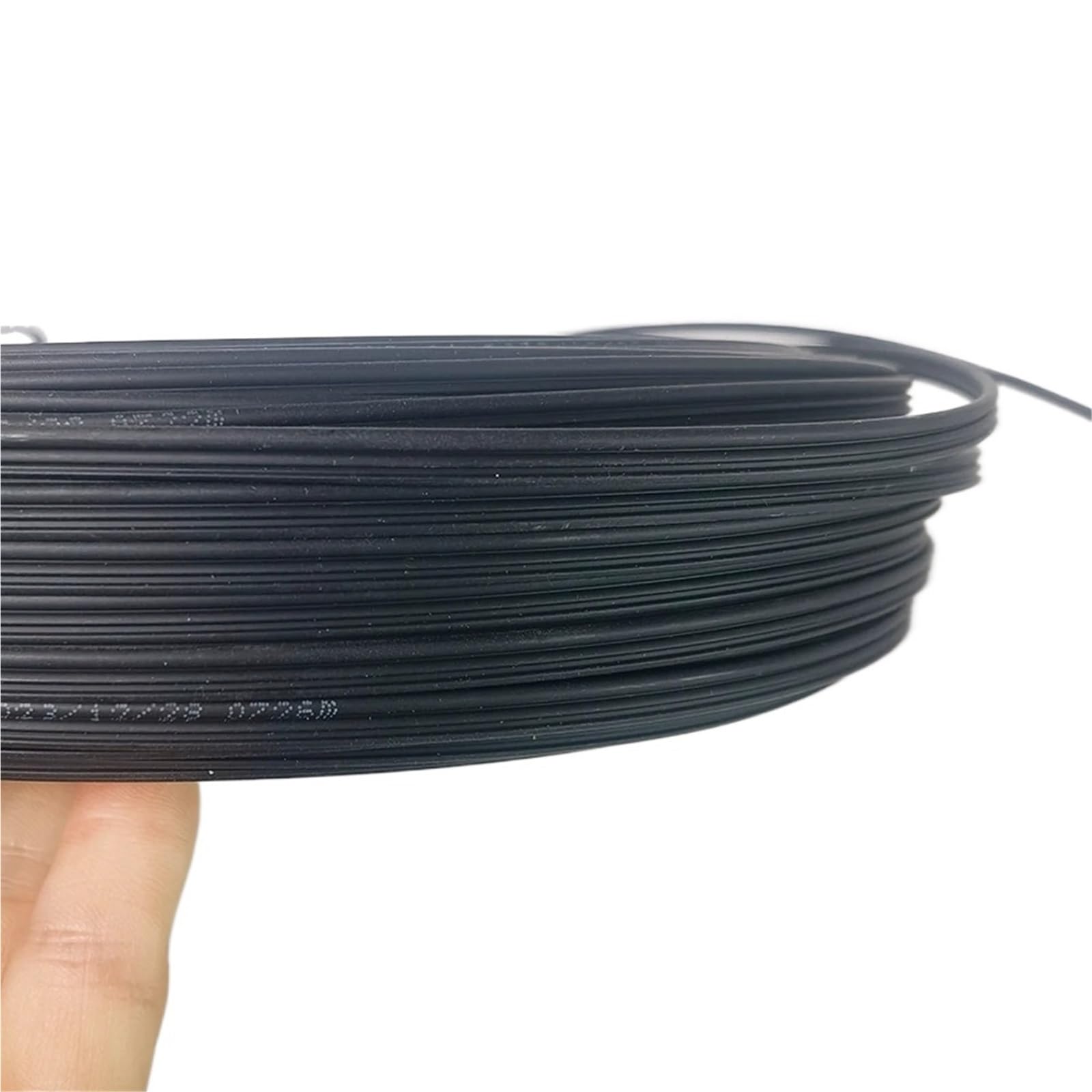 Câbles de raccordement à fibre FTTH SC noir 80 m/90 m/100 m SC Monomode Simplex Extérieur FTTH Goutte Câble d'extension à fibre optique (90 m SCA vers SCA)
