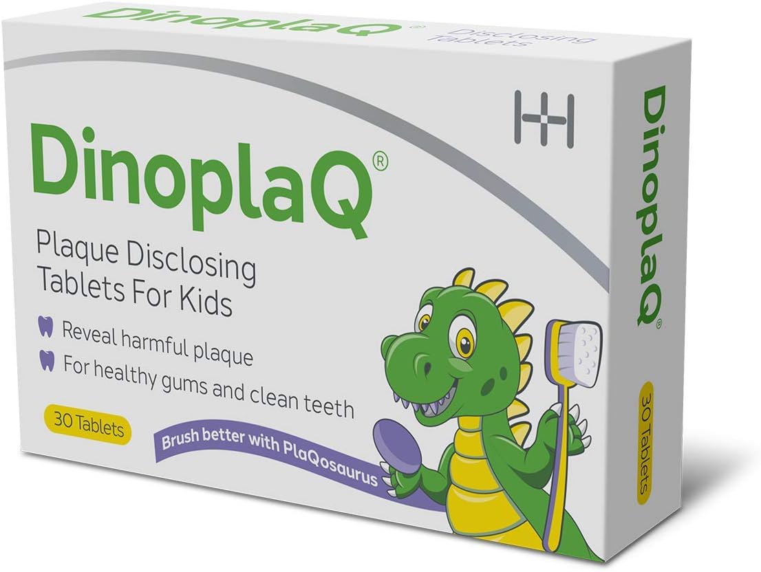 DinoplaQ Disclosing Tablets - 30 Tablets