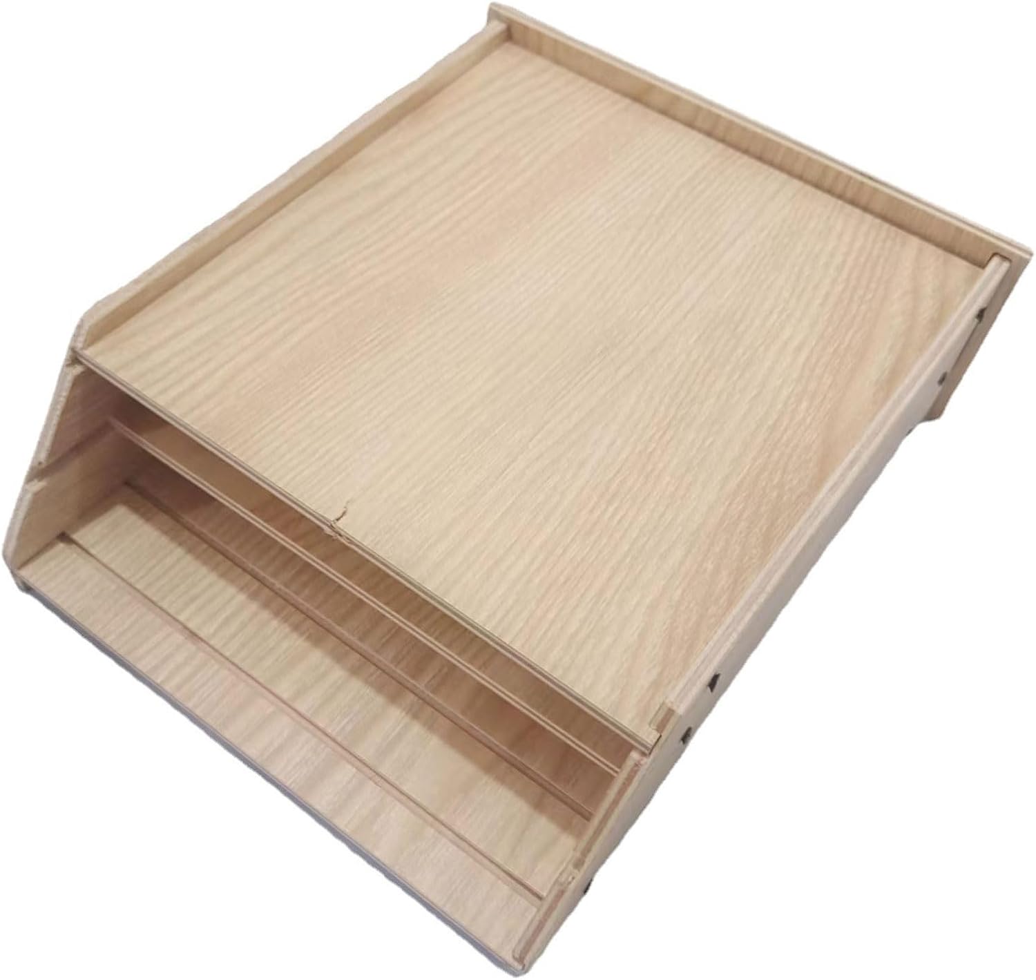 Bat House for Outdoors, Wooden Bat House Solid Wooden Bat Boxes, Easy for Bats to Land and Roost, Weather Resistant, Easy to Install (B)