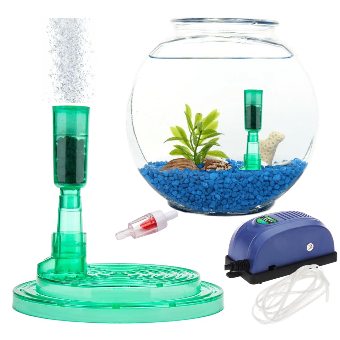 VAYINATO® AIM Aquarium Fish Bowl Filter Dimandable Type Can Suits Any